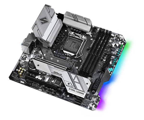 Asrock b460m steel legend какие процессоры поддерживает